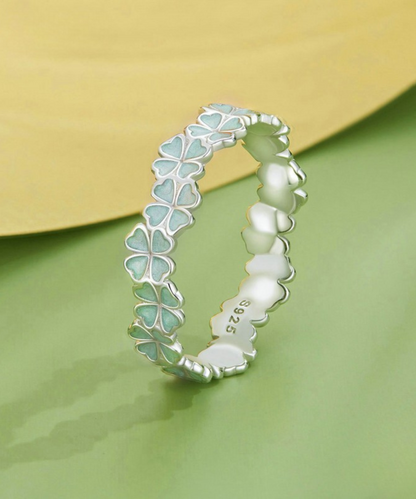 Anel Trevo da Sorte Prata 925