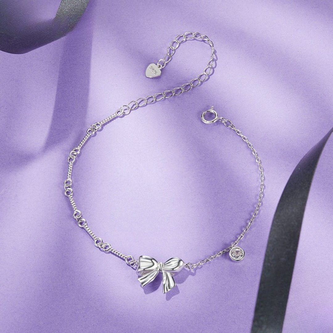 Pulseira Laço Prata 925