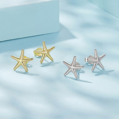 Brinco Estrela do Mar — prata 925