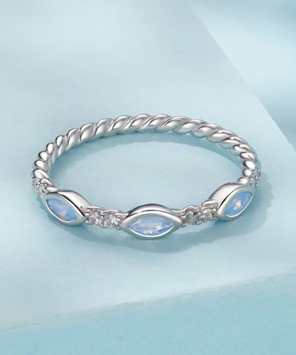 Anel Lunar Prata 925