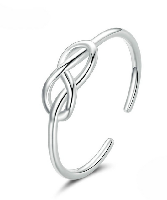 Anel Elo Eterno Prata 925