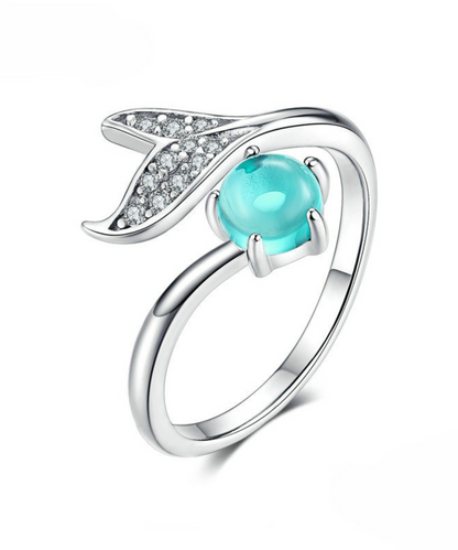 Anel Sereia Prata 925