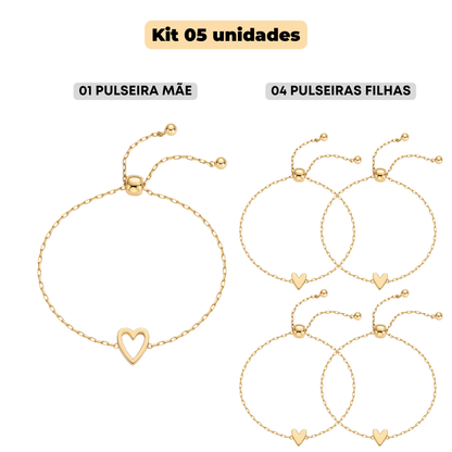 Pulseiras Amor em Dobro – Compre 1 Leve 2 💕👩‍👧