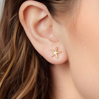 Brinco Estrela do Mar — prata 925