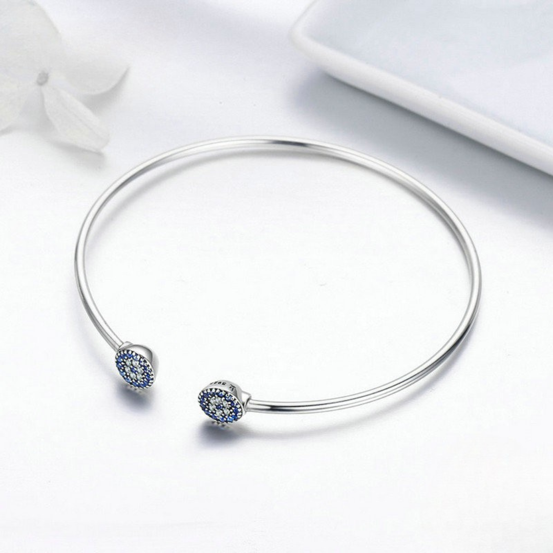 Pulseira Olho da Fortuna Prata 925