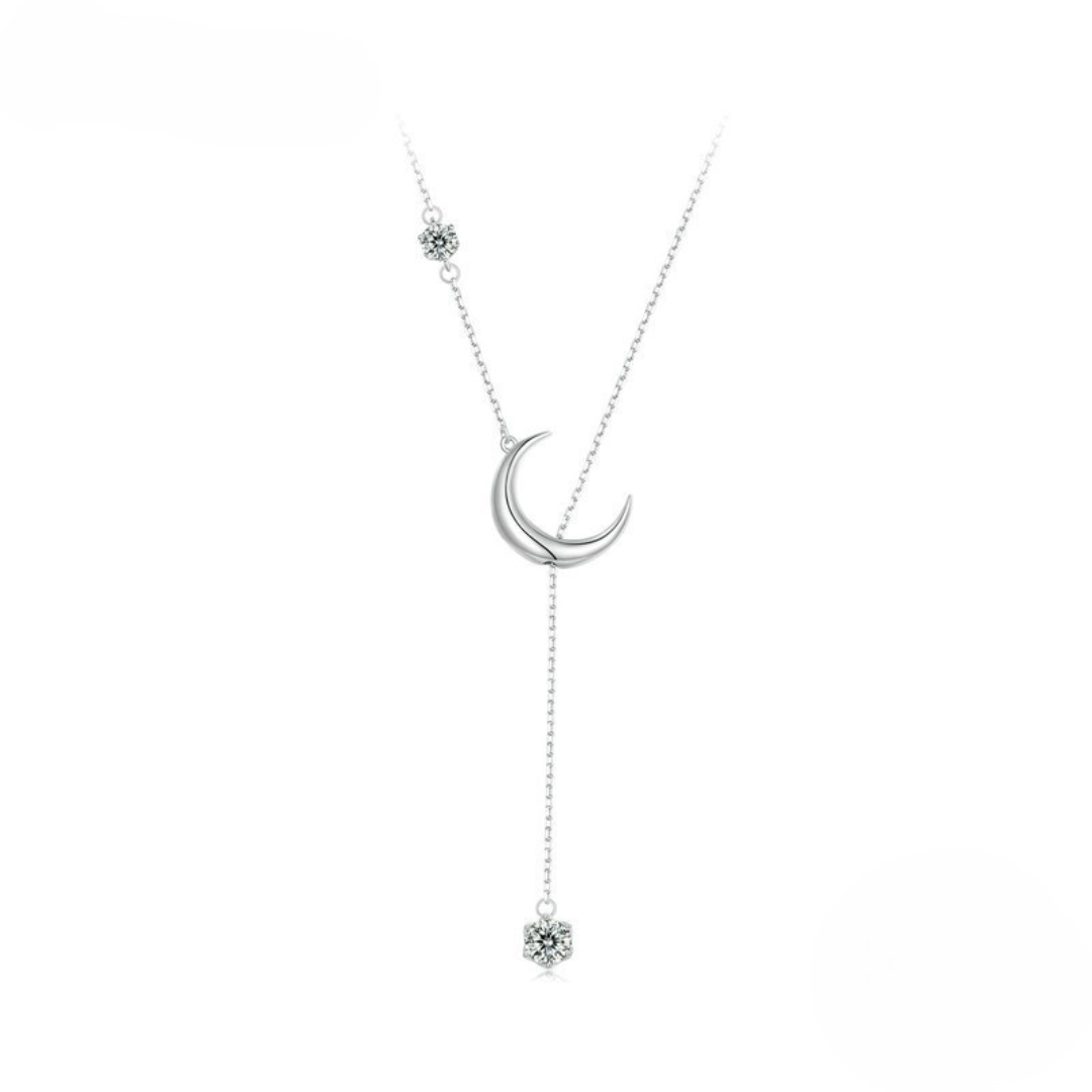 Colar Lua Prata 925