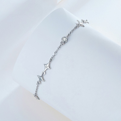 Pulseira Estrela Cadente Prata 925