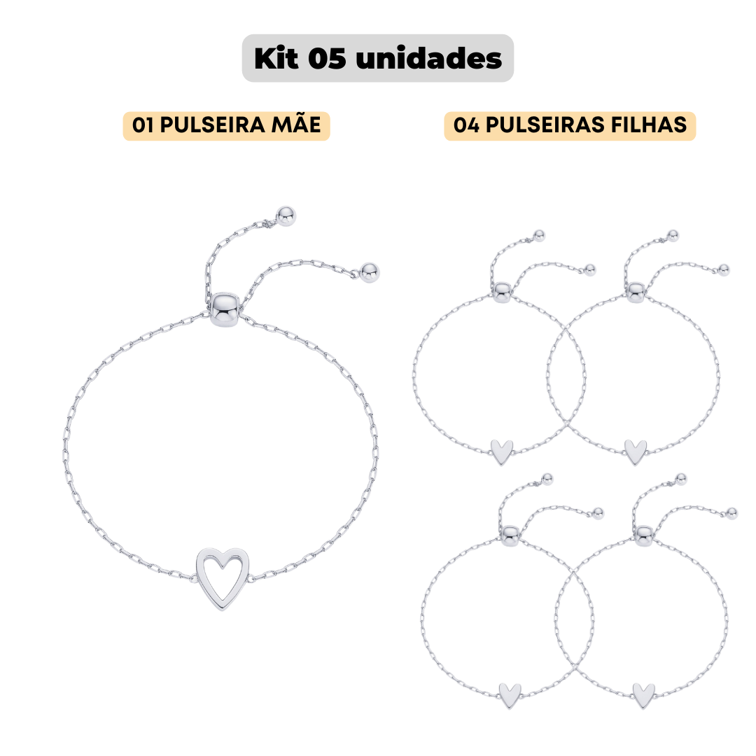 Pulseiras Amor em Dobro – Compre 1 Leve 2 💕👩‍👧